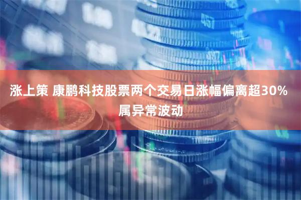涨上策 康鹏科技股票两个交易日涨幅偏离超30% 属异常波动